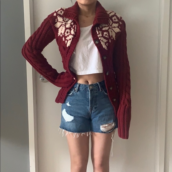 Abercrombie & Fitch Sweaters - Abercrombie & Fitch Wool Blend Cardigan